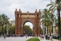 Arc de Triomf, Triumphal Arch. Barcelona, Spain