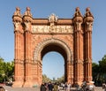 The Arc de Triomf Triumphal Arc or Arco de Triunfo is a triumphal arch in the city of Barcelona, and near the Citadel Park