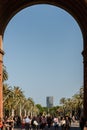 The Arc de Triomf Triumphal Arc or Arco de Triunfo is a triumphal arch in the city of Barcelona, and near the Citadel Park