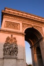 Arc de Triomphe Royalty Free Stock Photo