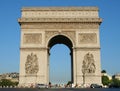 Arc de Triomphe Royalty Free Stock Photo