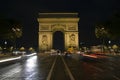 The Arc de Triomphe Royalty Free Stock Photo