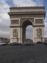 Arc de Triomphe in the capital of France Paris