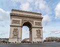 Arc de Triomphe at Charles de Gaulle square in Paris
