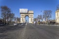 Arc de Triomphe in construction mode