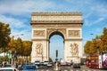 Arc de Triomphe de l'Etoile in Paris