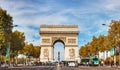 Arc de Triomphe de l'Etoile in Paris