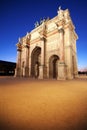 Arc de Triomphe du Carrousel Royalty Free Stock Photo