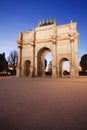 Arc de Triomphe du Carrousel Royalty Free Stock Photo