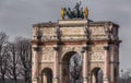 Arc de Triomphe du Carrousel Royalty Free Stock Photo