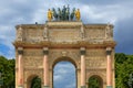 Arc de Triomphe du Carrousel. Paris, France. Royalty Free Stock Photo