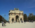 Arc de Triomphe du Carrousel Paris Royalty Free Stock Photo