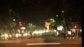 Arc de Triomphe evening time lapse