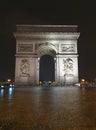 The Arc de Triomphe de l`Ãâ°toile, Paris, France.