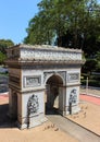 Arc De Triomphe in Mini Siam park in Pattaya city