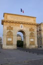 The arc de triomphe in Montpellier Royalty Free Stock Photo