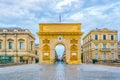 Arc de Triomphe in Montpellier, France Royalty Free Stock Photo