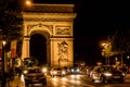 Arc de Triomphe at Night