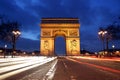 Arc de Triomphe, Paris Royalty Free Stock Photo
