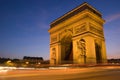 Arc de Triomphe Paris Royalty Free Stock Photo