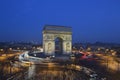 Arc de Triomphe - Paris Royalty Free Stock Photo