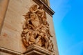 Arc de Triomphe in Paris Arch of Triumph Royalty Free Stock Photo