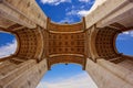Arc de Triomphe in Paris Arch of Triumph Royalty Free Stock Photo
