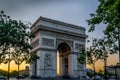 Arc de Triomphe Royalty Free Stock Photo