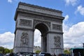 Arc de Triomphe, Paris France Royalty Free Stock Photo