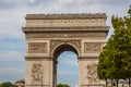 Arc de Triomphe, Paris Royalty Free Stock Photo