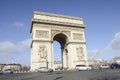 Arc de Triomphe, Paris Royalty Free Stock Photo