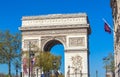 Arc de Triomphe (1808), Paris Royalty Free Stock Photo