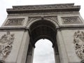 The Arc de Triomphe on the Place de l`Ãâ°toile - Paris - France