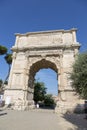 Arc de Triomphe Titus is a single-span arch located on the ancient Sacred Road in the Roman Forum