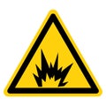 Arc Flash Hazard Symbol Sign, Vector Illustration, Isolate On White Background Label .EPS10 Royalty Free Stock Photo