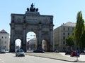 Arc of Triumph, the Siegestor, to Munich in Germany.