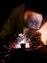 Arc Welding Royalty Free Stock Photo