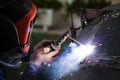Arc Welding Royalty Free Stock Photo
