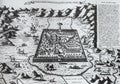 Arca Noe, topography of paradise Royalty Free Stock Photo