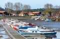Arcachon Bay, in France. The fishing port of La Teste Royalty Free Stock Photo