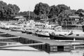 Arcachon Bay, France. Theoyster port of La Teste