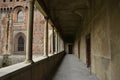 Arcade in the Castello Sforzesco