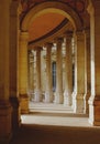 Arcade and corridor of Palais Longchamp, Marseille