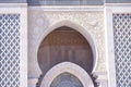 Arcade design of HassanII Mosque ,Casablanca Royalty Free Stock Photo