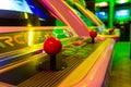 Arcade game machine Royalty Free Stock Photo