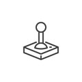 Arcade Joystick line icon