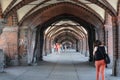 Arcade of the Oberbaum Bridge, Berlin, Germany