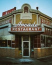 The Arcade Restaurant vintage sign, Memphis, Tennessee