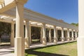 The arcade situated within the Jardins del Turia gardens