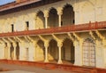 Arcade surrounding Anguri Bagh (Grape Garden) in Agra Fort, Uttar Pradesh, India